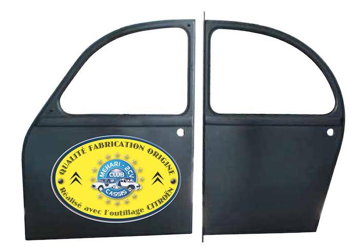 Portes AV et AR Gauche et Logo